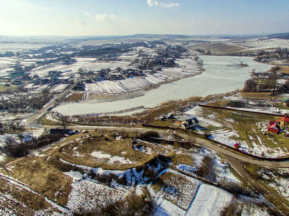Давньоруське городище Басів Кут на околиці міста Рівного