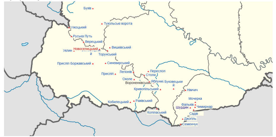 Скільки всього гірських перевалів Карпатах